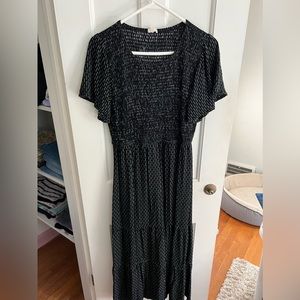 Smocked Maternity Dress